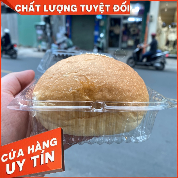 Vỏ bánh Hamburger nướng sẵn tiện lợi, thơm ngon.