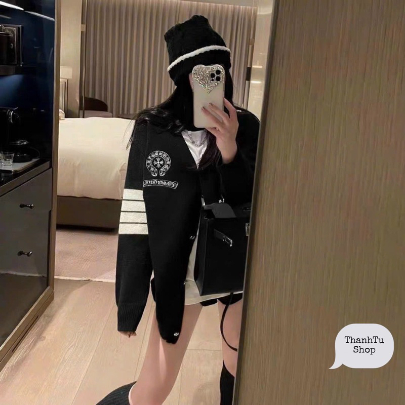 ÁO CARDIGAN C.H.O.M.R.E   H.E.A.R.T.S by Amelinda Official