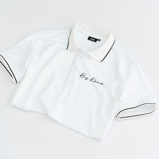 Áo Polo Thêu Tên Theo Yêu Cầu, Áo Polo Nam Nữ Chất Liệu Cotton De-nova