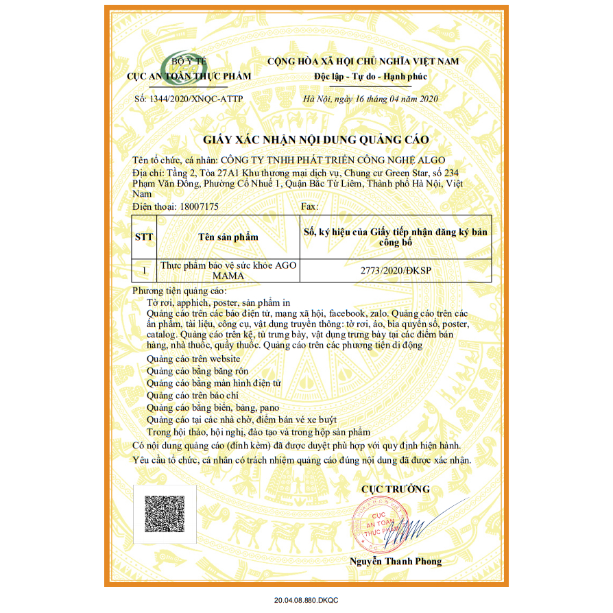 AGO MAMA chống lưu thai, dị tật từ LỘC GIÁC SƯƠNG HƯƠU, bổ sung DHA, Kẽm, Vitamin mẹ bầu trước và sau sinh