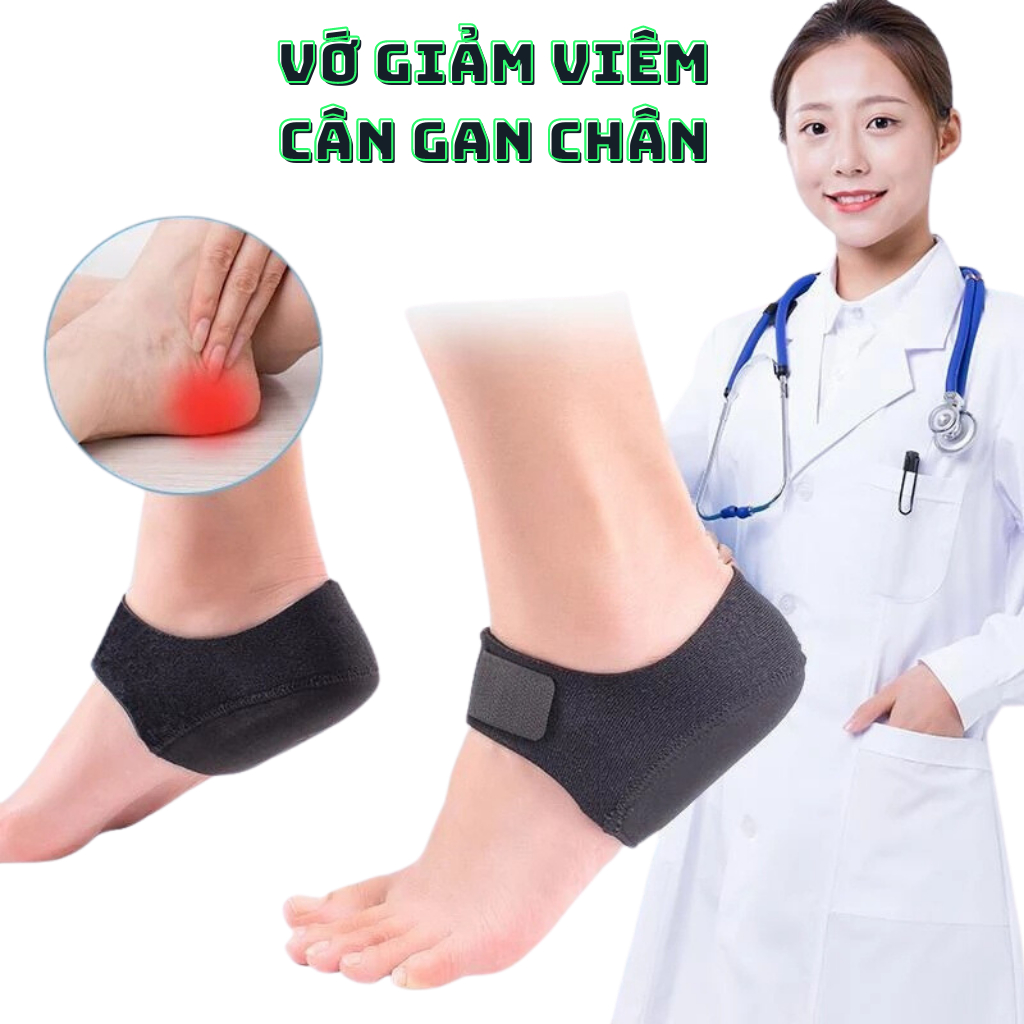 Vớ giảm viêm cân gan chân, Bảo vệ gót chân, Thoáng khí giúp giảm đau dành cho Nam Nữ