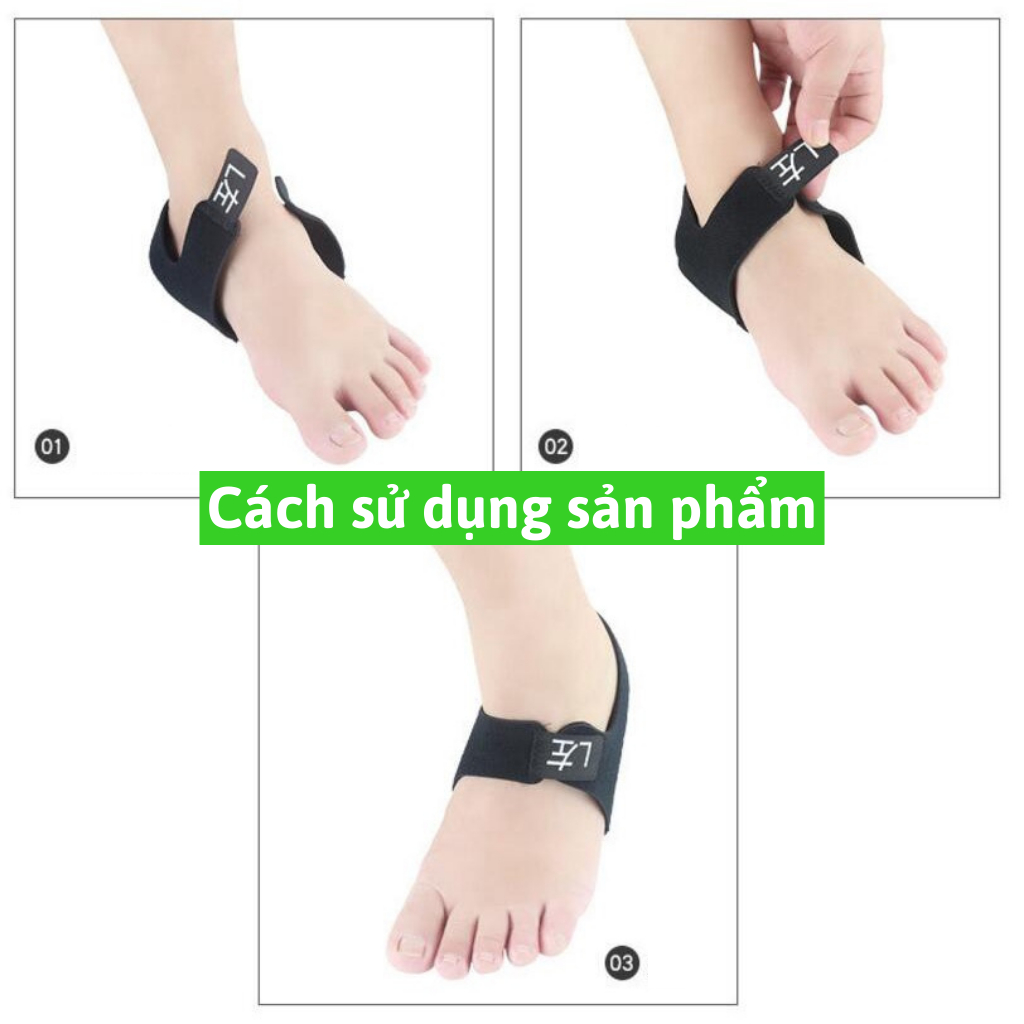 Vớ giảm viêm cân gan chân, Bảo vệ gót chân, Thoáng khí giúp giảm đau dành cho Nam Nữ