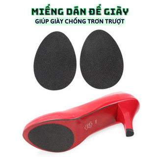 Miếng dán đế giày giúp chống trượt cho giày cao gót, giày công sở, các loại giày khác (1 cặp)