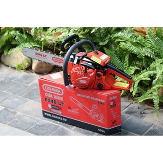 Cưa xích 2 thì oshima os40lt lam latin dài 40cm tặng nhớt 500ml