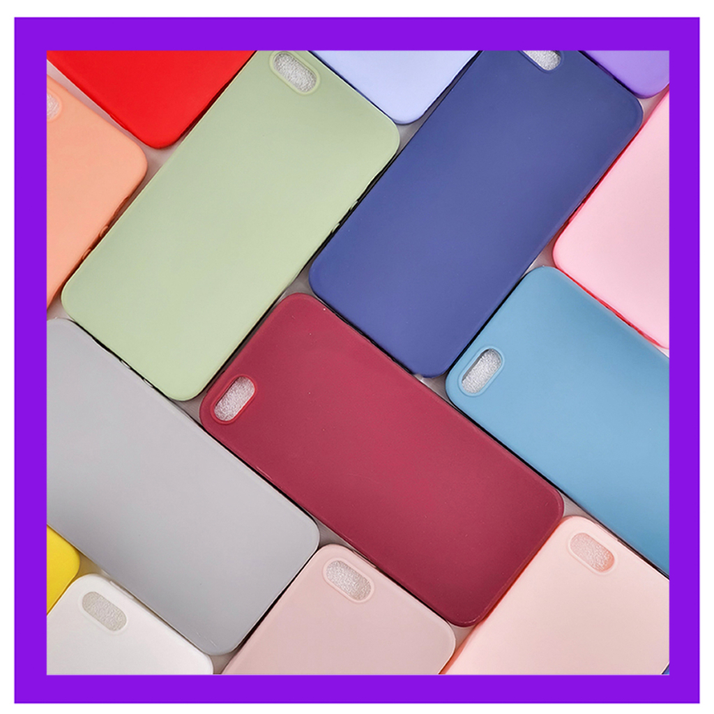 Ốp lưng iPhone 5s silicon, ốp iPhone 5 cute, ốp lưng iPhone 5se dẻo nhám nhiều màu đẹp - Cafe2fone
