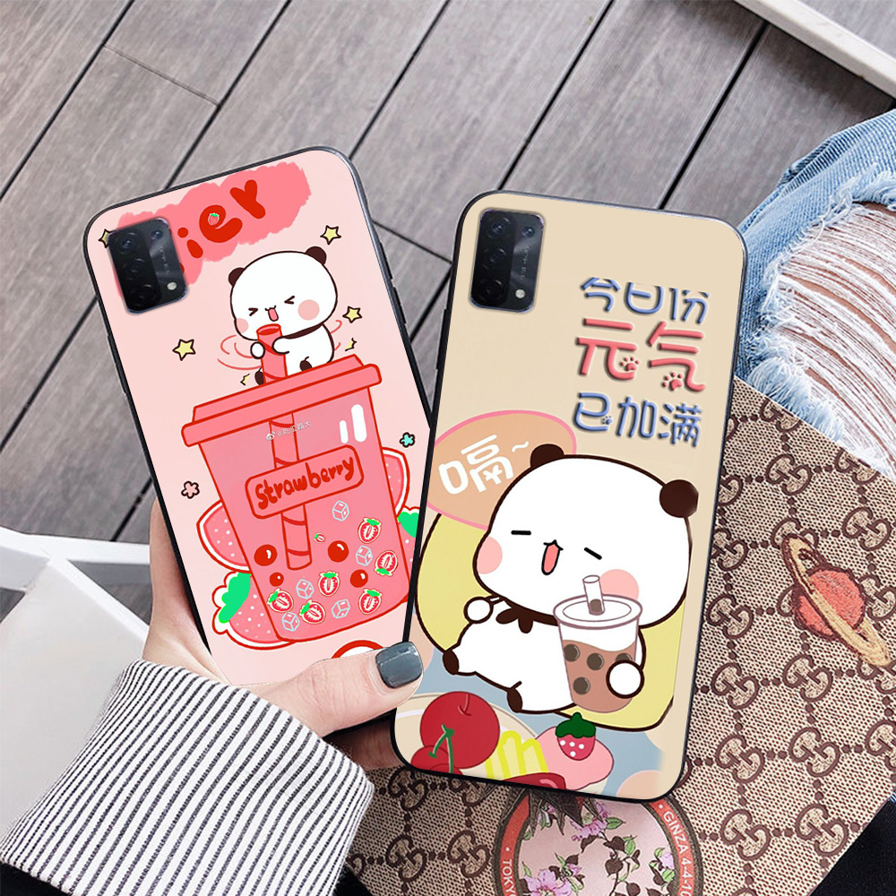 Ốp lưng oppo a54 4g / oppo a54 5g in hình trà sữa cute