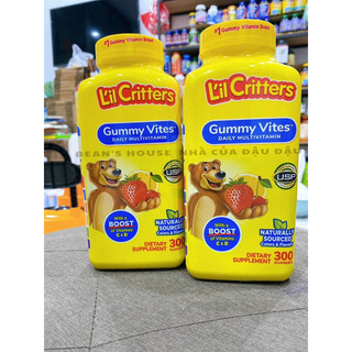 Kẹo dẻo gấu date m 2024 bổ sung vitamin tổng hợp cho trẻ em L'il Critters Gummy Vites