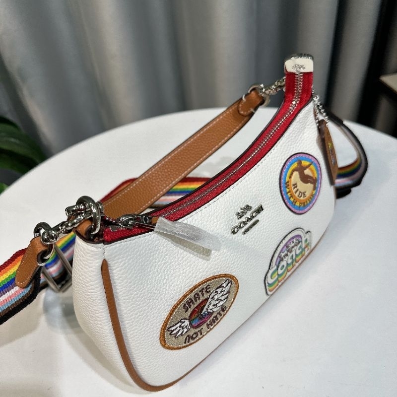 Túi Coach Teri Shoulder Bag With Patches