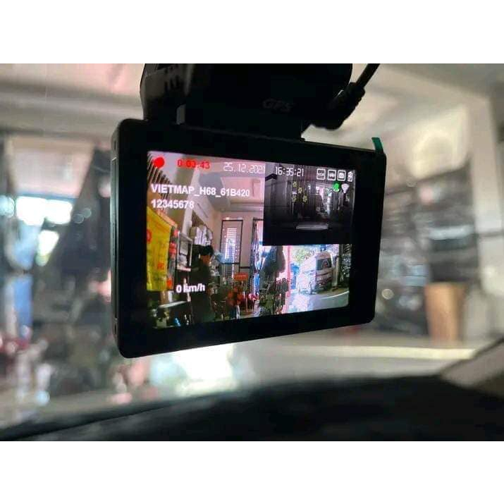 VIETMAP H68 - Camera Hành Trình Ô Tô Màn Hình Cảm Ứng+Thẻ 32GB -