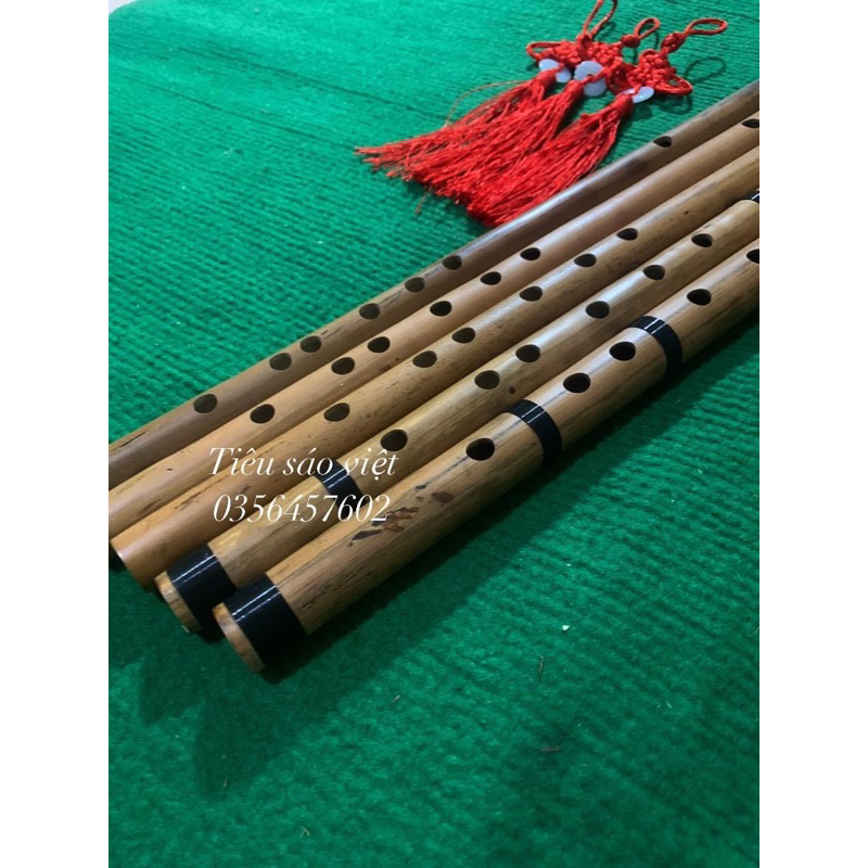 Bộ 5 Cây Sáo Nứa Tây Thiên Hun Khói D5,C5,Bb4,A4,G4