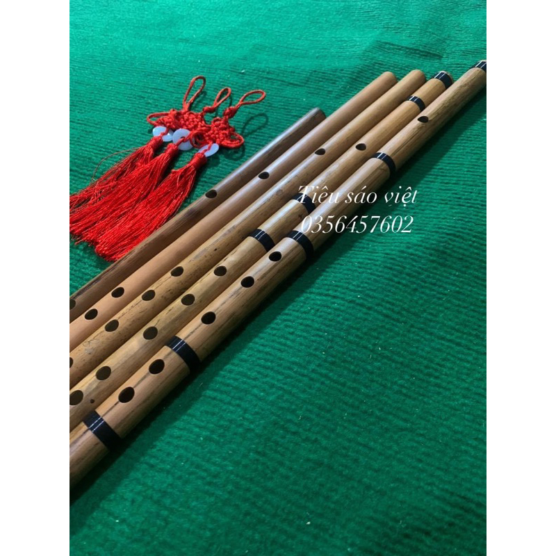 Bộ 5 Cây Sáo Nứa Tây Thiên Hun Khói D5,C5,Bb4,A4,G4