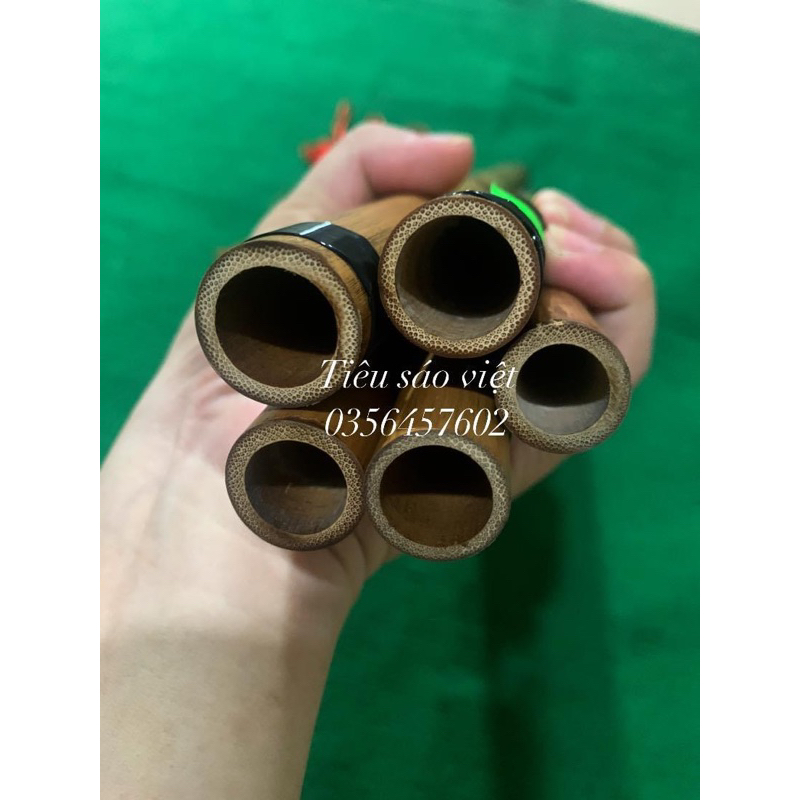 Bộ 5 Cây Sáo Nứa Tây Thiên Hun Khói D5,C5,Bb4,A4,G4
