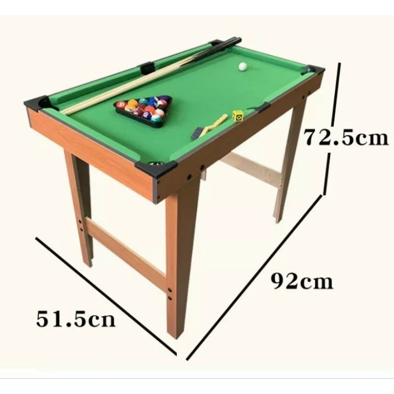 (Giao Hoả Tốc 1h, Cỡ Lớn Nhất Dài 69cm, 92cm và 120cm) Bàn BiDa, Bi A Mini Gỗ Loại To Nhất