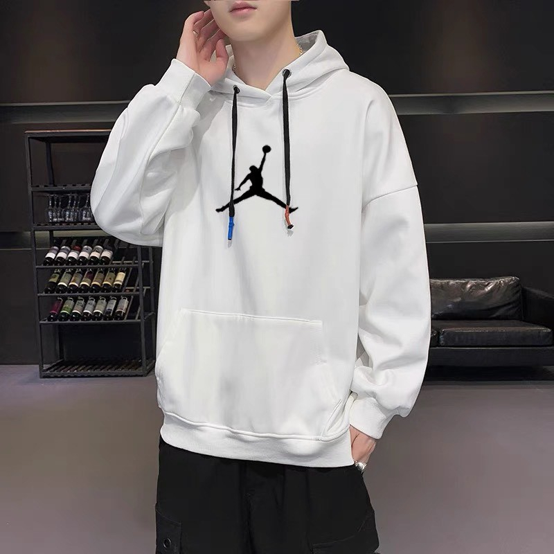 Áo hoodie nỉ nam, Áo hoodie nam JODDAN không bai xù, chất dày.