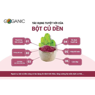 Bột rau sạch Goganic - Củ dền