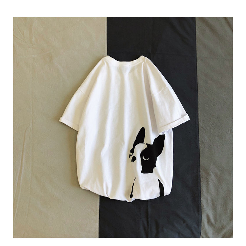 Áo thun Oversize D&N DOG CAT TU Unisex