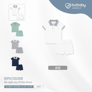 [ Bu baby ] Bộ Polo Bu Cho bé từ 6m tới 4y nhiều màu sắc khác nhau cho mẹ lựa chọn