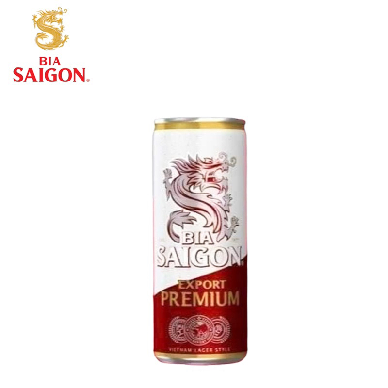 Bia Sài Gòn Đỏ Export premium lon cao thùng 24 lon