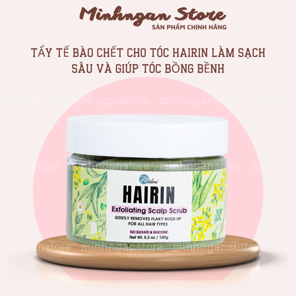 COMBO GỘI XẢ HATOMUGI VÀ TẨY TẾ BÀO CHẾT HAIRIN