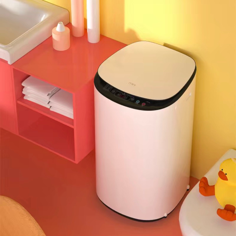 Máy giặt quần áo lót, đồ sơ sinh nhỏ nội địa trung MINI 4.5Kg màu trắng , bảo hành 12 tháng