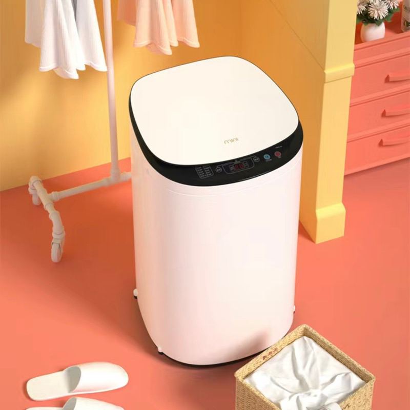 Máy giặt quần áo lót, đồ sơ sinh nhỏ nội địa trung MINI 4.5Kg màu trắng , bảo hành 12 tháng