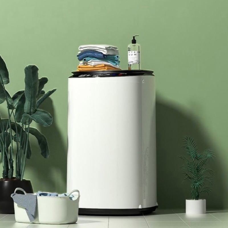 Máy giặt quần áo lót, đồ sơ sinh nhỏ nội địa trung MINI 4.5Kg màu trắng , bảo hành 12 tháng