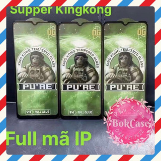 CƯỜNG LỰC KING KONG XANH siêu mượt cho 15promax 14promax 14 13promax 12promax full mã IPa