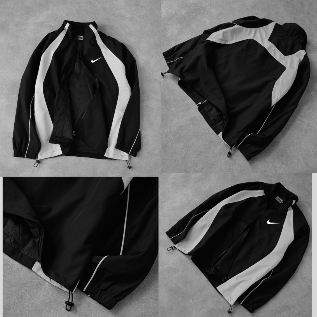 Áo khoác dù nike chính hãng nam nữ chất gió 2 lớp dày dặn i form unisex chống nắng chống gió xịn xò M73 Hight Bar