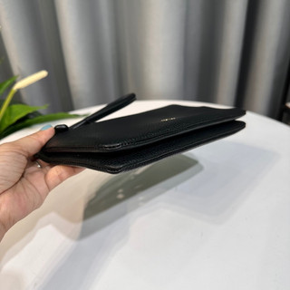 Ví C0ach Double Zip Wallet da thật siêu mềm