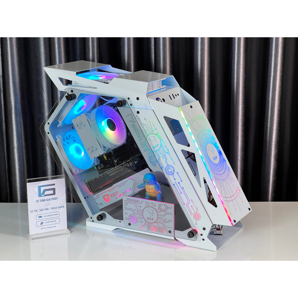 Máy PC LED gaming I7 Chiến GATA 5, FO4, Liên Minh, AUDITION