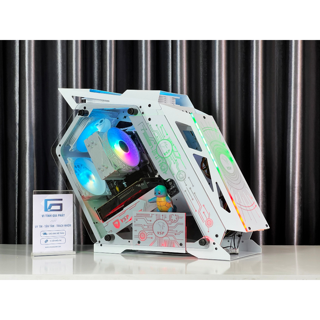 Máy PC LED gaming I7 Chiến GATA 5, FO4, Liên Minh, AUDITION