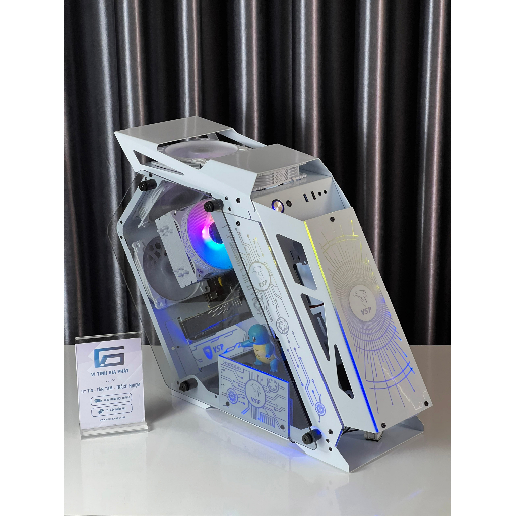 Máy PC LED gaming I7 Chiến GATA 5, FO4, Liên Minh, AUDITION