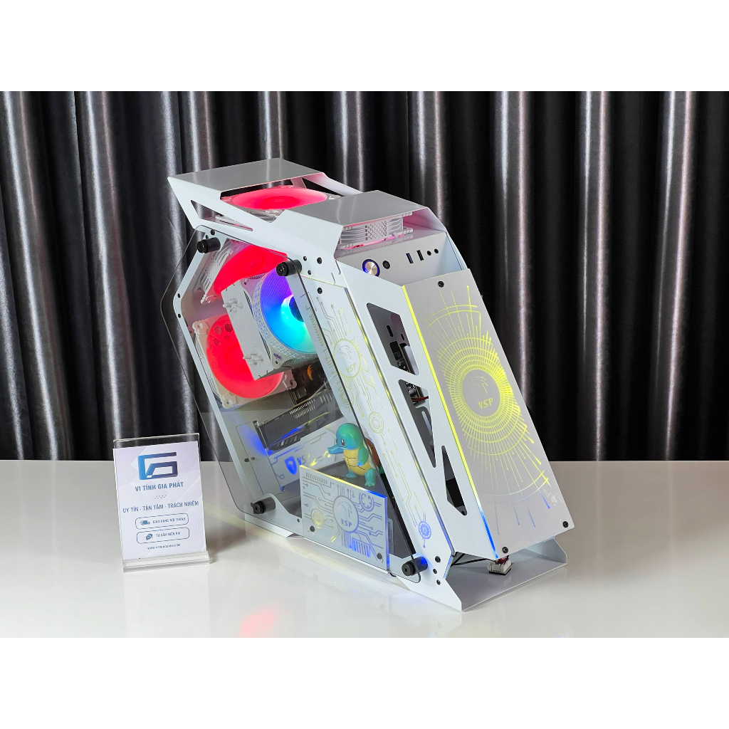 Máy PC LED gaming I7 Chiến GATA 5, FO4, Liên Minh, AUDITION