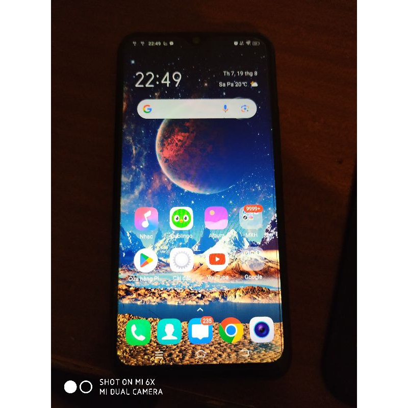 Điện thoại vivo y15 4Gb / 64Gb