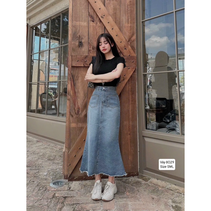 CHÂN VÁY DÀI ĐUÔI CÁ