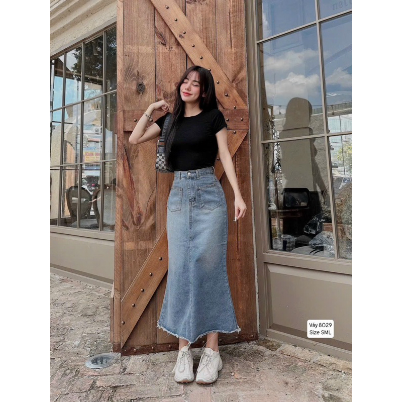 CHÂN VÁY DÀI ĐUÔI CÁ