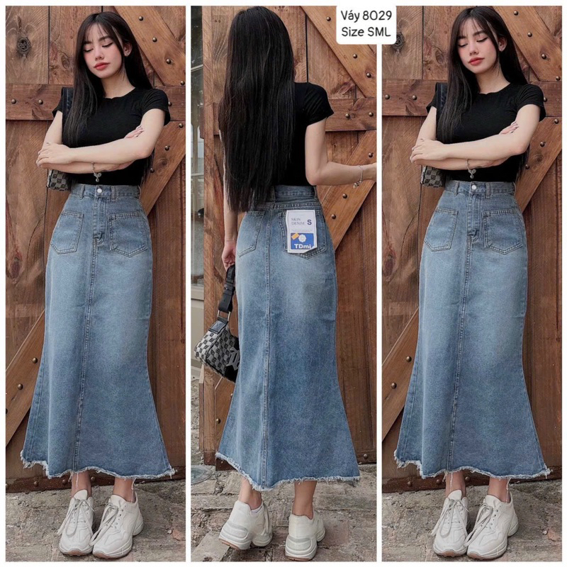 CHÂN VÁY DÀI ĐUÔI CÁ