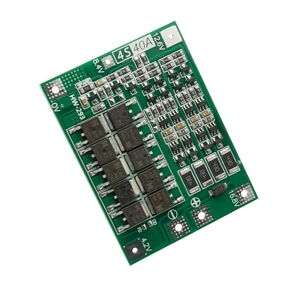 Mạch sạc và bảo vệ pin 4S 40A 18650 Lithium có cân bằng pin