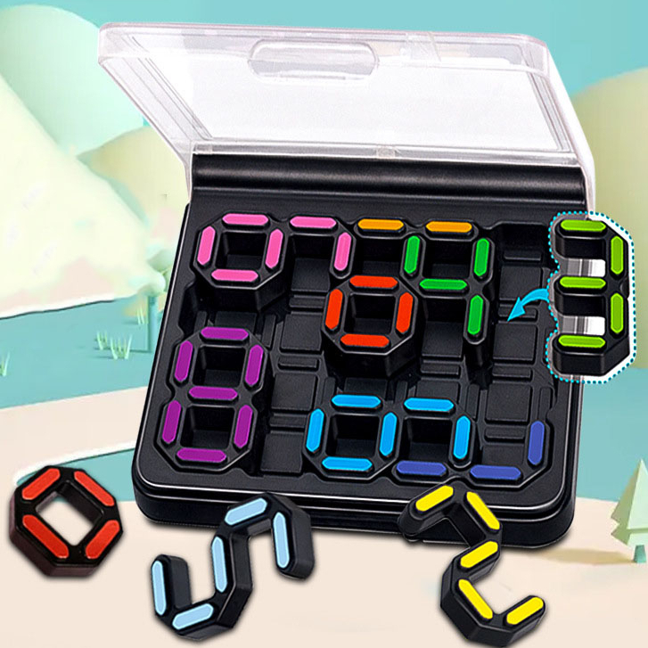 Đồ chơi xếp hình giải đố mê cung kỹ thuật số 120 thử thách giúp bé phát triển trí thông minh cho cả trẻ em và người lớn