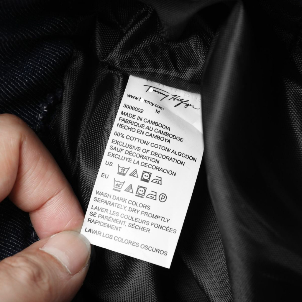 Túi Unisex Handbags Tommy Denim Size 27 x 19 x 10 cm