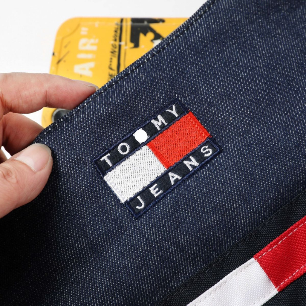 Túi Unisex Handbags Tommy Denim Size 27 x 19 x 10 cm