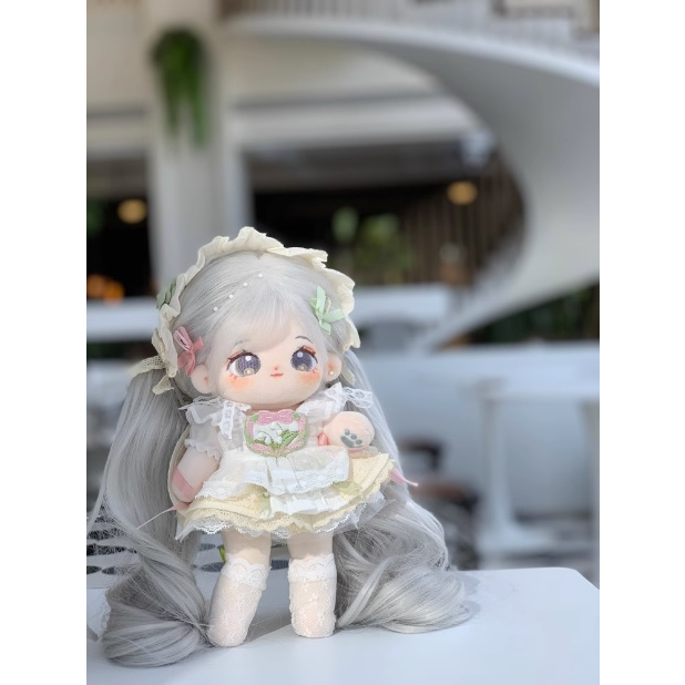 Búp bê không thuộc tính tóc tơ Vụ Li 25cm