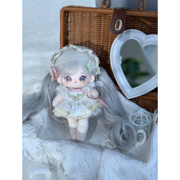 Búp bê không thuộc tính tóc tơ Vụ Li 25cm