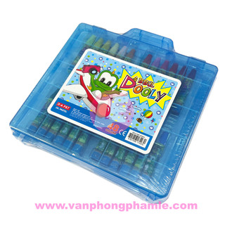 Sáp dầu Dooly 48 màu hộp nhựa