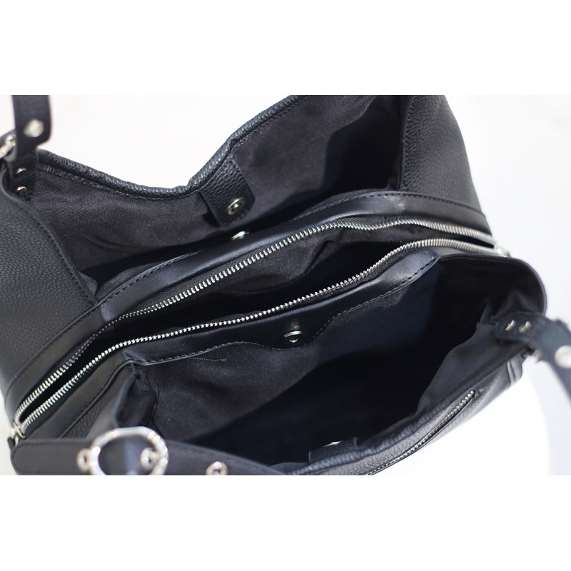 Túi wool công sở dáng hobo