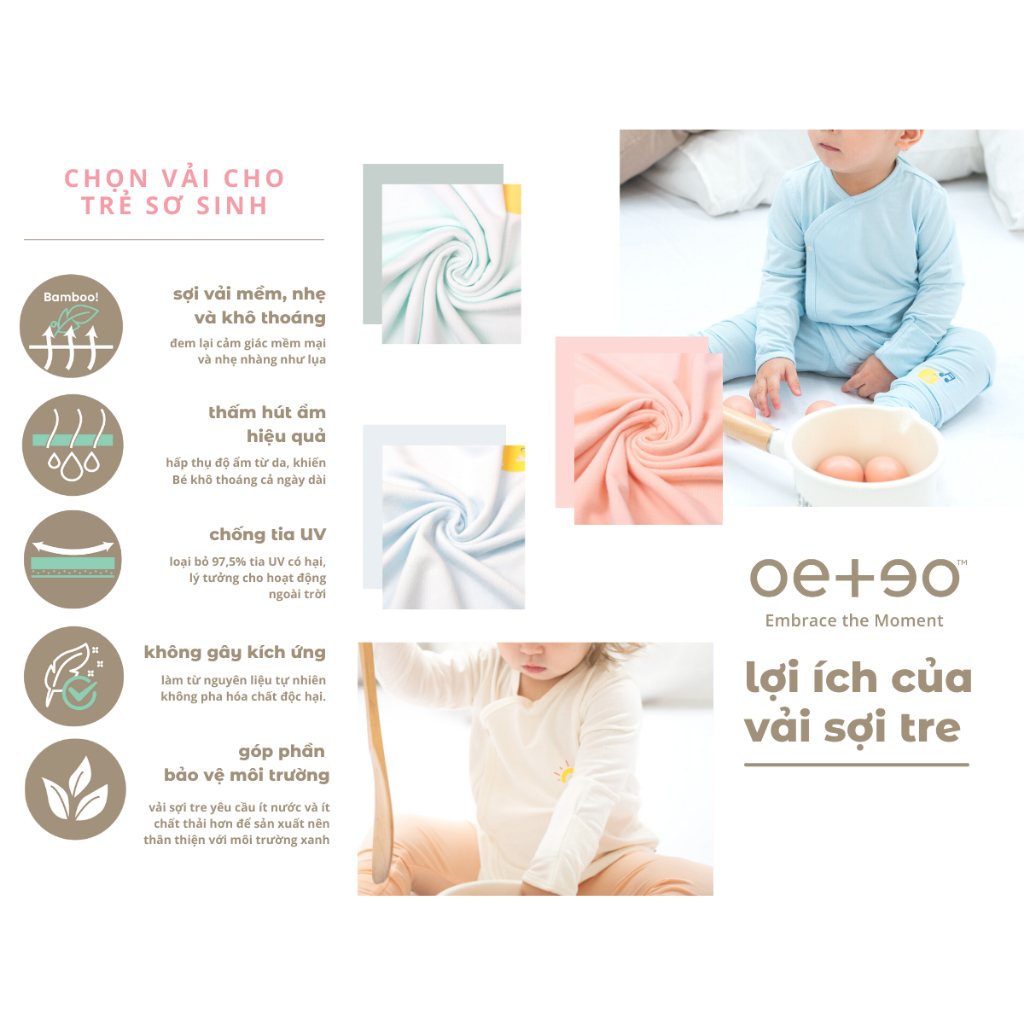 Bao chân trẻ sơ sinh OETEO bé trai bé gái vải 95% cotton - 5% spandex mềm mịn giữ ấm chống lạnh - Whimsical footíe