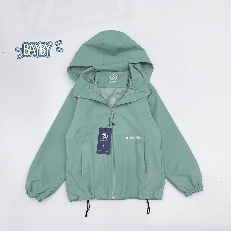 Áo Khoác Gió 2 Lớp Bé Gái, Trai