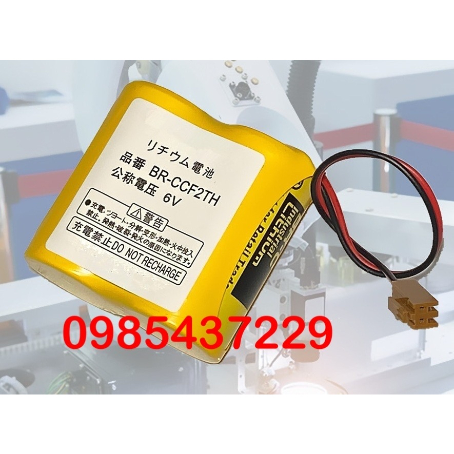 ￼Pin Nuôi Nguồn Panasonic BR-CCF2TH 6V Lithium (FANUC) Hàng Nhập Khẩu