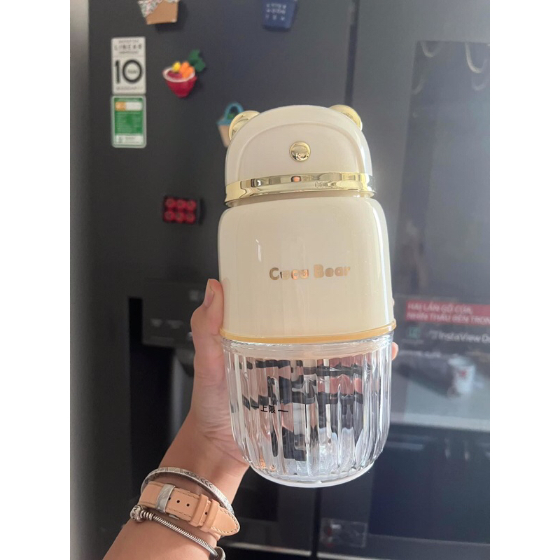 Máy xay đa năng 8 lưỡi Coco Bear xay nhuyễn mọi đồ ăn dung tích 0,3L cho bé lunakidsbaby