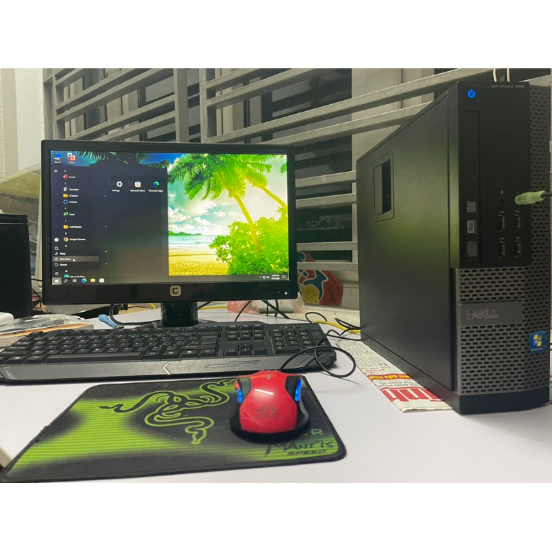 Bộ máy tính Dell như hình